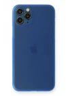 iPhone 11 Pro Kılıf PP Ultra İnce Kapak - Mavi