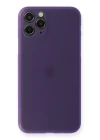 iPhone 11 Pro Kılıf PP Ultra İnce Kapak - Mor
