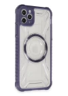 iPhone 11 Pro Kılıf Prag Magneticsafe Kapak - Derin Mor
