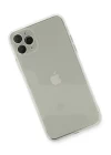 iPhone 11 Pro Max Kılıf Fly Lens Silikon - Şeffaf