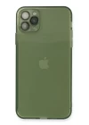 iPhone 11 Pro Max Kılıf Fly Lens Silikon - Yeşil