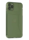 iPhone 11 Pro Max Kılıf Fly Lens Silikon - Yeşil