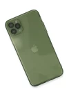 iPhone 11 Pro Max Kılıf Fly Lens Silikon - Yeşil