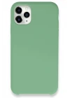 iPhone 11 Pro Max Kılıf Lansman Legant Silikon - Yeşil