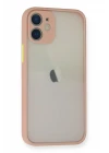 iPhone 11 Pro Max Kılıf Montreal Silikon Kapak - Pembe