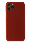 iPhone 11 Pro Max Kılıf PP Ultra İnce Kapak - Kırmızı