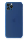 iPhone 11 Pro Max Kılıf PP Ultra İnce Kapak - Mavi