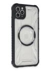 iPhone 11 Pro Max Kılıf Prag Magneticsafe Kapak - Siyah