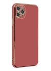 iPhone 11 Pro Max Kılıf Volet Silikon - Kırmızı