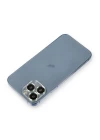 iPhone 11 Pro Max Metal Kamera Lens Koruma Cam - Açık Yeşil