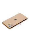 iPhone 11 Pro Max Renkli Kamera Lens Koruma Cam - Pembe-Mavi