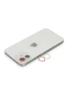 iPhone 11 Renkli Kamera Lens Koruma Cam - Yeşil-Pembe