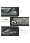 iPhone 11 Tork Magsafe Standlı Kapak - Lila