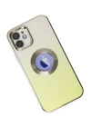 iPhone 12 Kılıf Best Silikon - Sarı