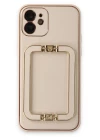 iPhone 12 Kılıf Coco Elit Kapak - Gold
