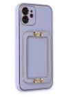 iPhone 12 Kılıf Coco Elit Kapak - Lila