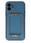 iPhone 12 Kılıf Coco Elit Kapak - Mavi