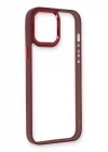 iPhone 12 Kılıf Dora Kapak - Kırmızı