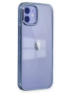 iPhone 12 Kılıf Element Silikon - Mavi