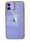 iPhone 12 Kılıf Element Silikon - Pembe