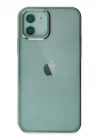 iPhone 12 Kılıf Element Silikon - Yeşil