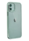 iPhone 12 Kılıf Element Silikon - Yeşil