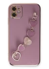 iPhone 12 Kılıf Esila Silikon - Mor