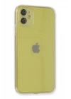 iPhone 12 Kılıf Fly Lens Silikon - Şeffaf
