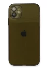 iPhone 12 Kılıf Fly Lens Silikon - Siyah