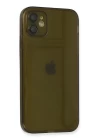 iPhone 12 Kılıf Fly Lens Silikon - Siyah