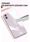 iPhone 12 Kılıf Glass Kapak - Mavi