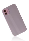 iPhone 12 Kılıf Glass Kapak - Mor