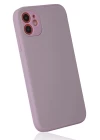 iPhone 12 Kılıf Glass Kapak - Mor