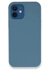 iPhone 12 Kılıf Lansman Legant Silikon - Açık Mavi