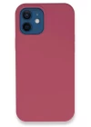 iPhone 12 Kılıf Lansman Legant Silikon - Fuşya