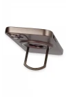 iPhone 12 Kılıf Lukka Magneticsafe Kapak - Kahverengi