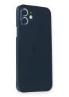 iPhone 12 Kılıf PP Ultra İnce Kapak - Mavi