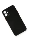 iPhone 12 Kılıf PP Ultra İnce Kapak - Siyah