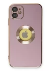 iPhone 12 Kılıf Store Silikon - Mor