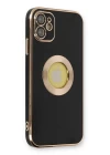 iPhone 12 Kılıf Store Silikon - Siyah