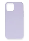 iPhone 12 Mini Kılıf Nano içi Kadife Silikon - Lila