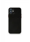 iPhone 12 Mini Kılıf PP Ultra İnce Kapak - Siyah