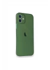 iPhone 12 Mini Kılıf PP Ultra İnce Kapak - Yeşil