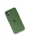 iPhone 12 Mini Kılıf PP Ultra İnce Kapak - Yeşil