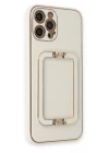 iPhone 12 Pro Kılıf Coco Elit Kapak - Beyaz
