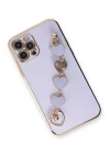 iPhone 12 Pro Kılıf Esila Silikon - Lila