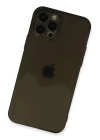 iPhone 12 Pro Kılıf Fly Lens Silikon - Siyah