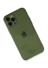 iPhone 12 Pro Kılıf Fly Lens Silikon - Yeşil