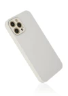 iPhone 12 Pro Kılıf Glass Kapak - Beyaz