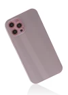 iPhone 12 Pro Kılıf Glass Kapak - Mor